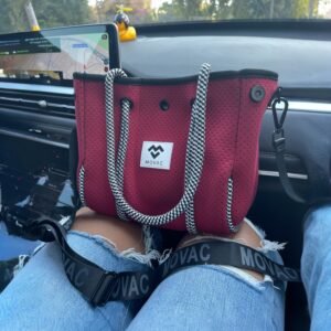 Mini Cartera Movac Tropical Burdeo photo review